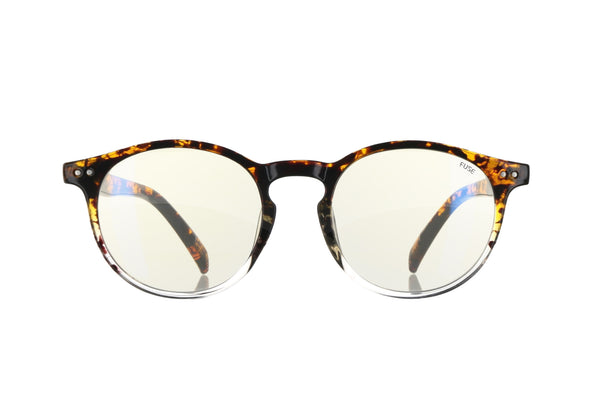 Fuse Lenses Blue Light Clear Clear replacement lenses shown in Oakley Holbrook frames