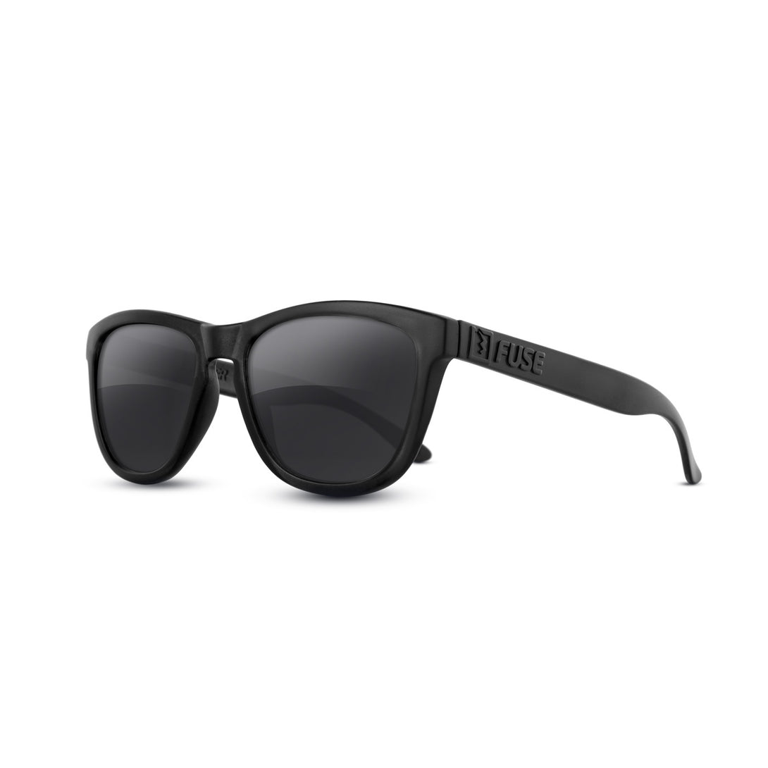 Fuse 3 Rooker Sunglasses - Black / Grey Lens w/ Carbon Mirror