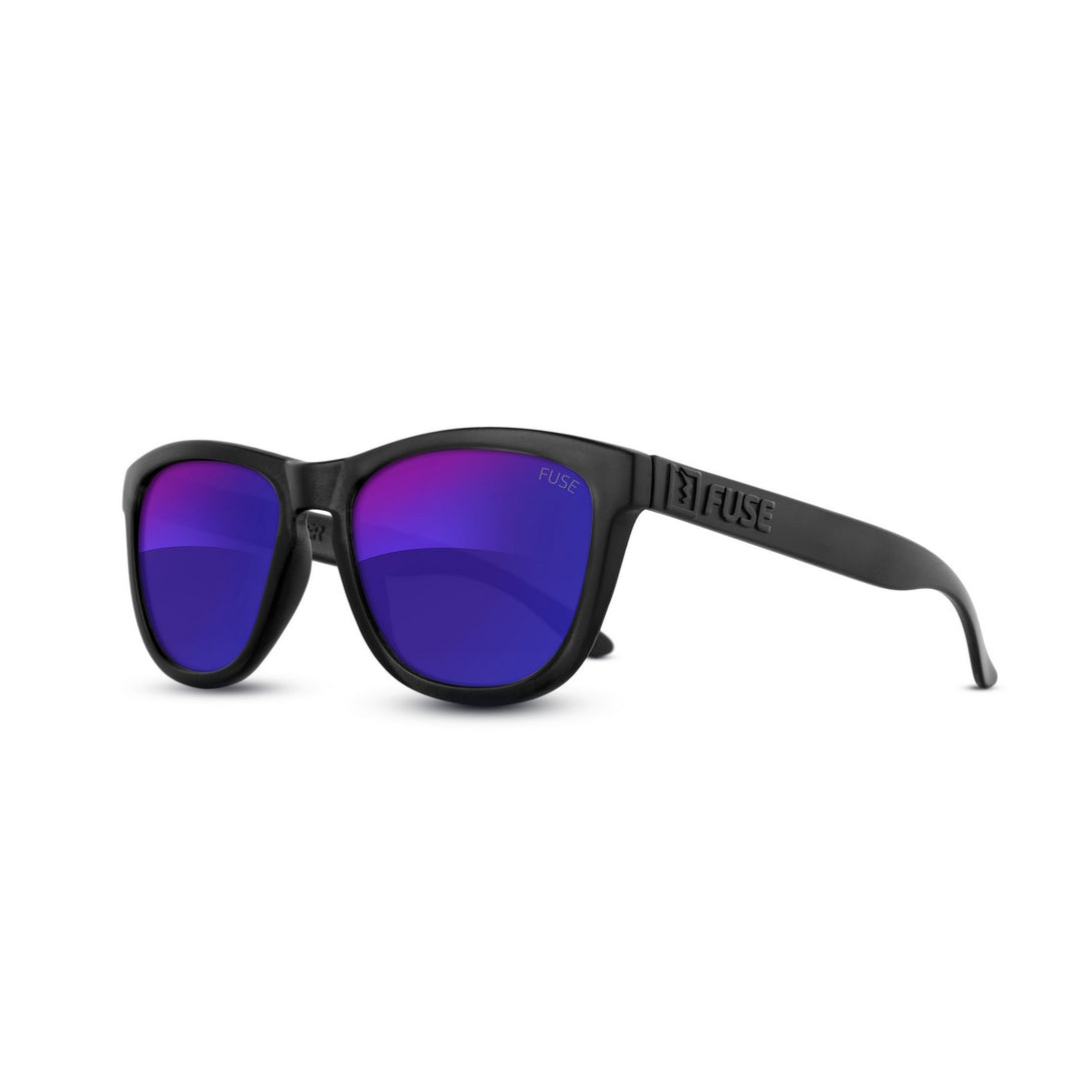 Fuse 3 Rooker Sunglasses - Black / Grey Lens w/ Cosmic Mirror
